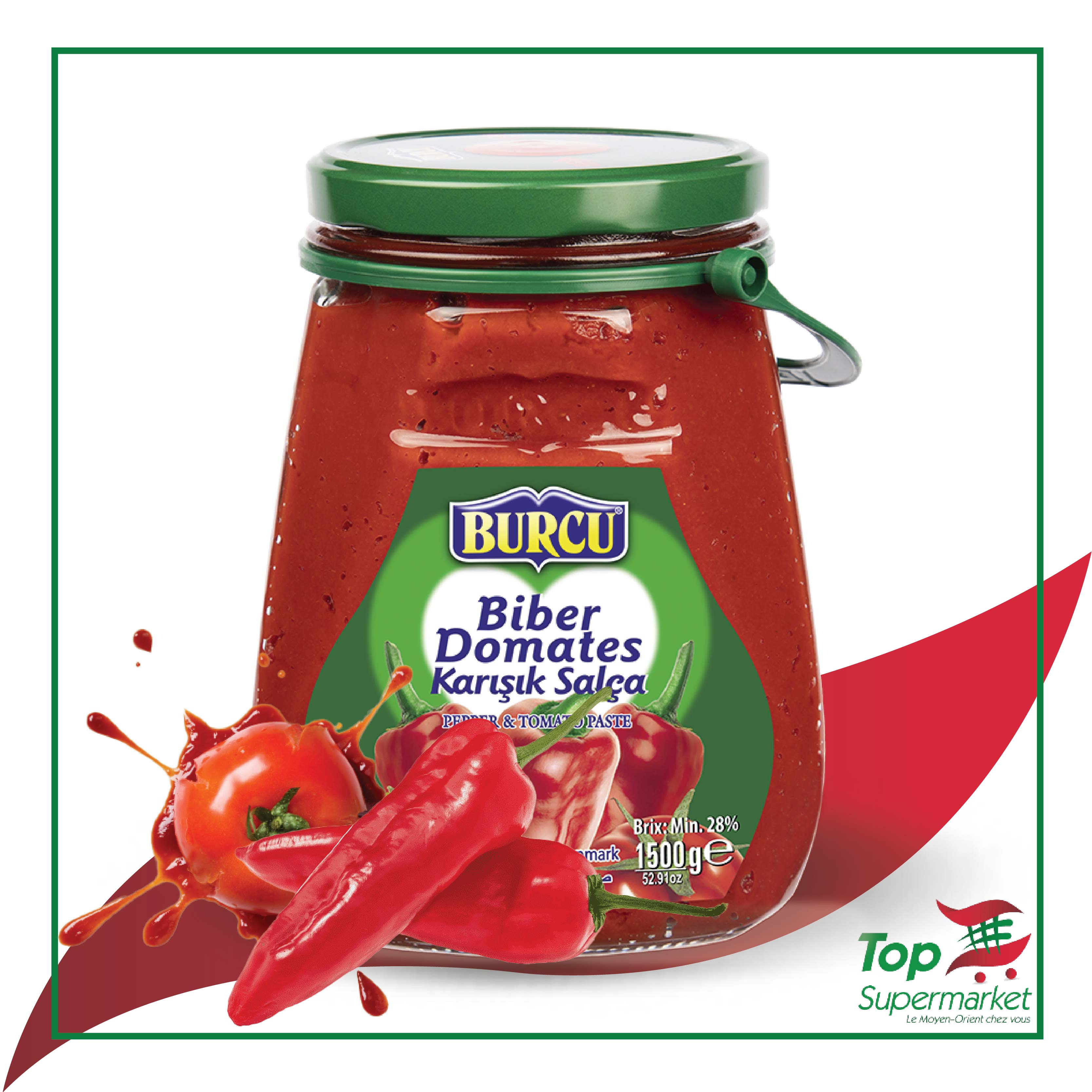 Burcu tomate & paprika 1500gr